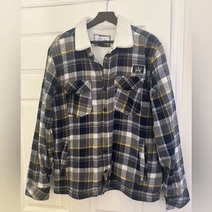 Hurley flannel shacket